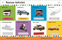 First 100 Stickers: Trucks and Things That Go: Over 500 stickers for learning and play!