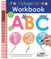 Alphaprints: Wipe Clean Workbook ABC