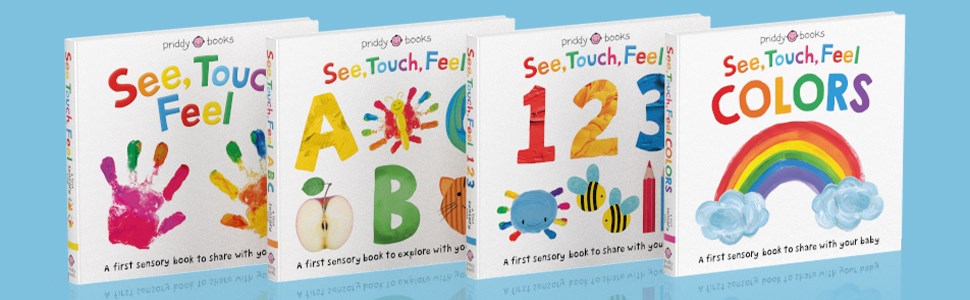 See, Touch, Feel: ABC: A first sensory alphabet book