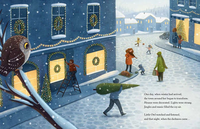 The Christmas Owl: Based on the True Story of a Little Owl Named Rockefeller