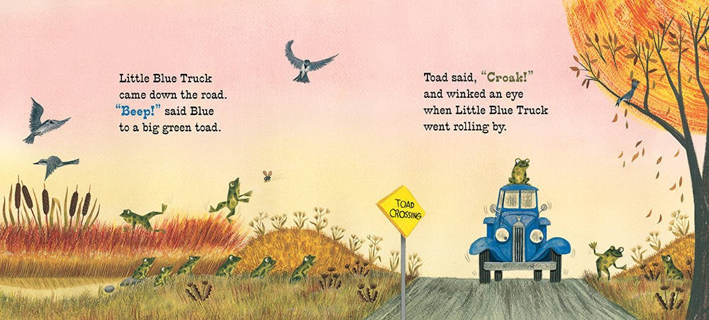 Little Blue Truck Padded