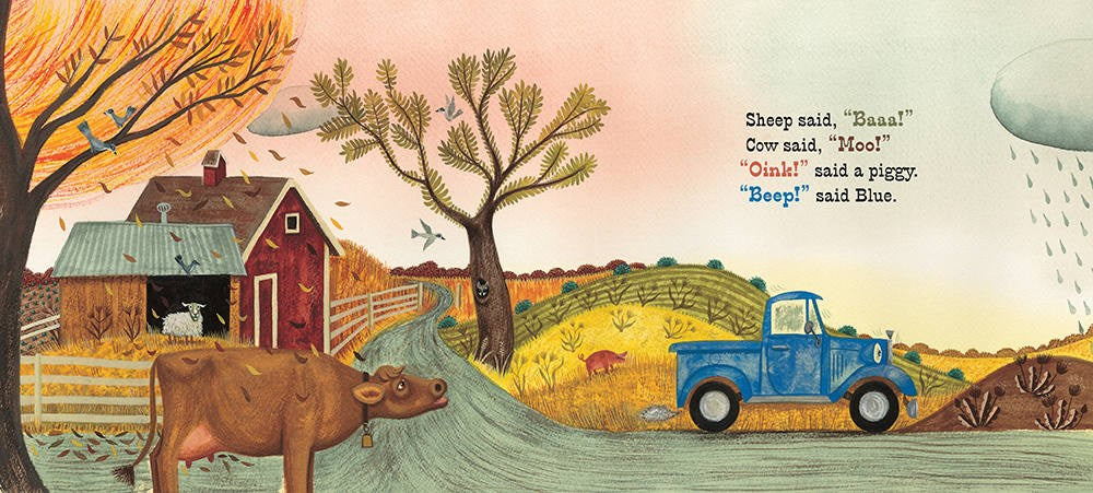 Little Blue Truck Padded