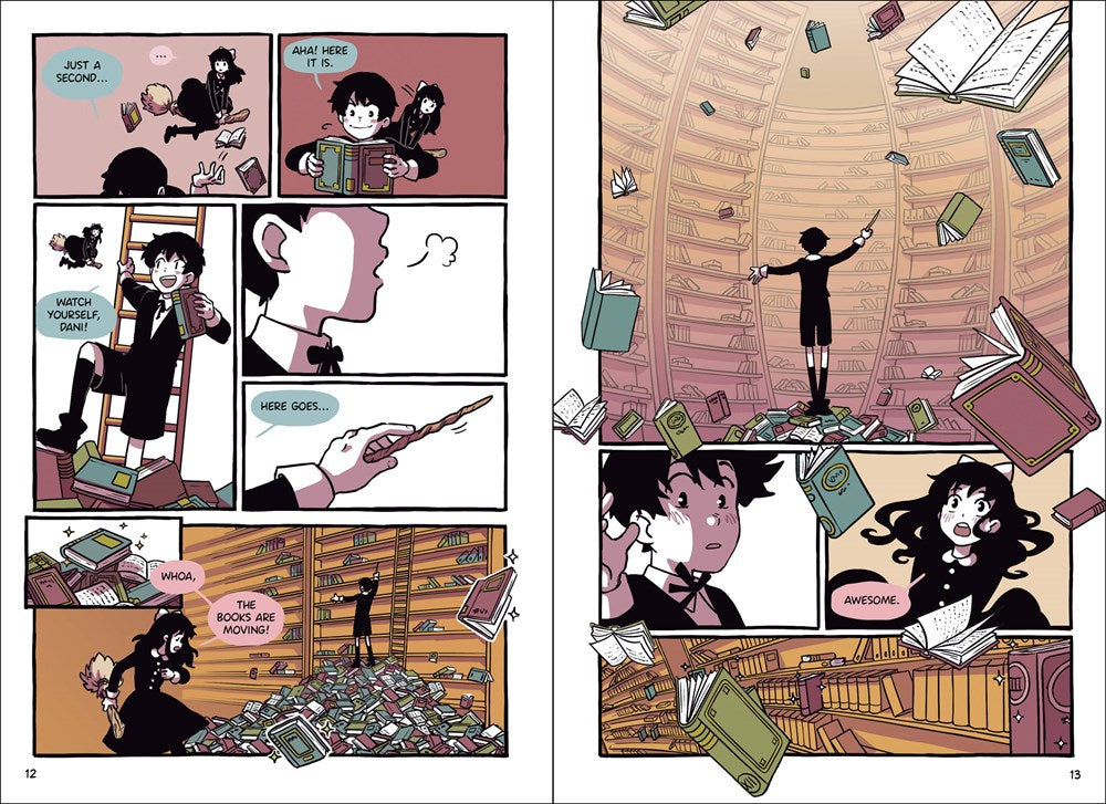 Hooky Volume 1: A Graphic Novel - A WEBTOON Comic About Twin Witches Who Missed Magic School for Children (Ages 8-12)