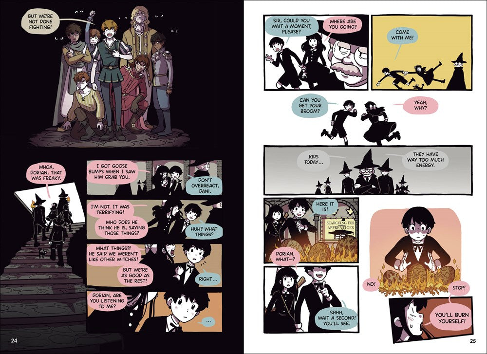 Hooky Volume 1: A Graphic Novel - A WEBTOON Comic About Twin Witches Who Missed Magic School for Children (Ages 8-12)