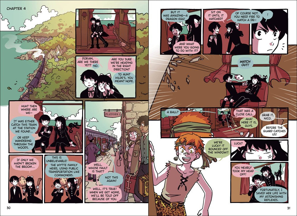 Hooky Volume 1: A Graphic Novel - A WEBTOON Comic About Twin Witches Who Missed Magic School for Children (Ages 8-12)