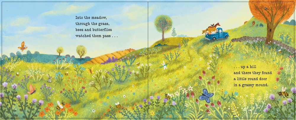 Little Blue Truck Makes a Friend