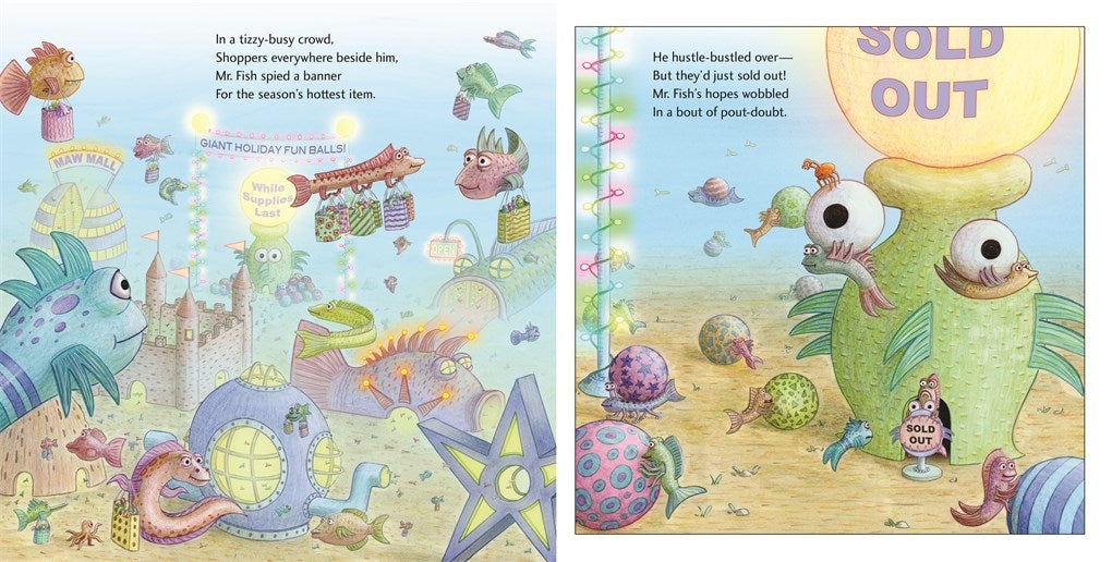 The Not Very Merry Pout-Pout Fish (A Pout-Pout Fish Adventure)