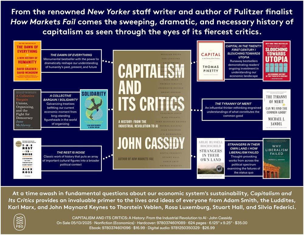 Capitalism and Its Critics: A History: From the Industrial Revolution to AI