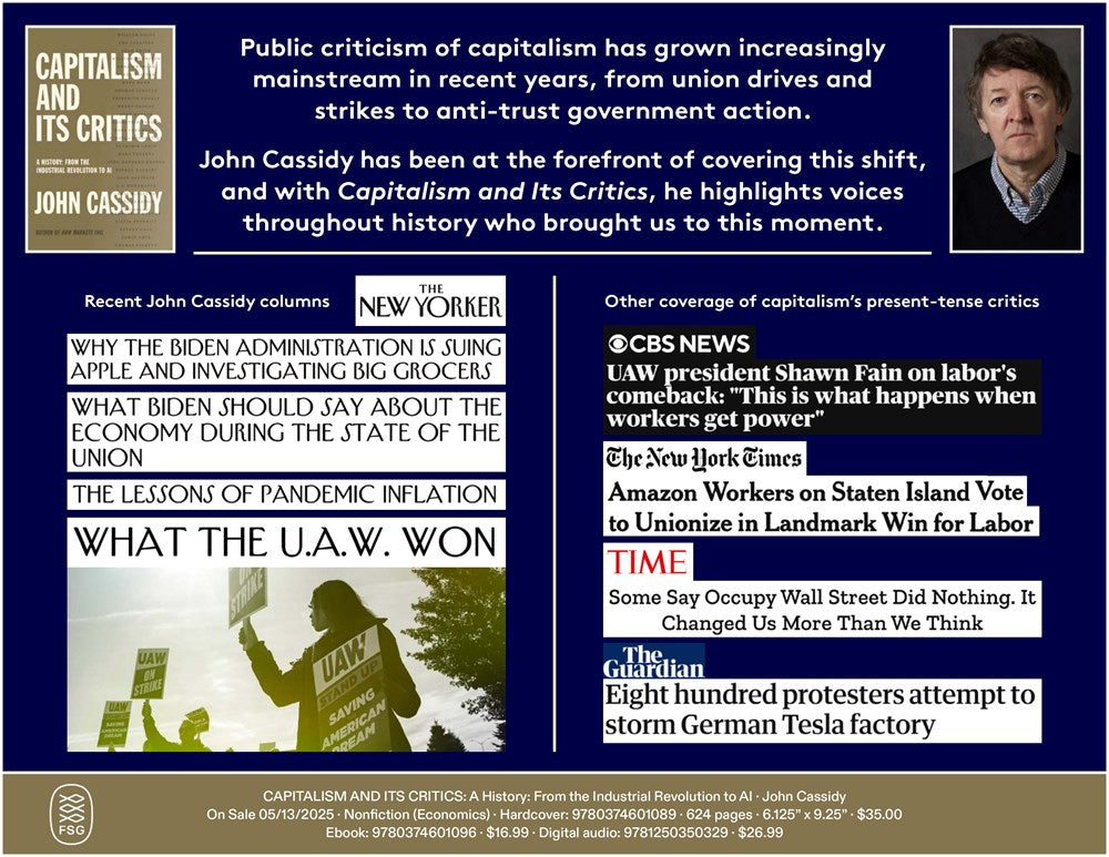 Capitalism and Its Critics: A History: From the Industrial Revolution to AI