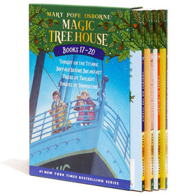 Magic Tree House Books 17-20 Boxed Set: The Mystery of the Enchanted Dog
