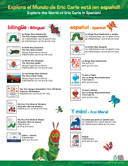 La Oruga Muy Hambrienta/The Very Hungry Caterpillar: Bilingual Board Book