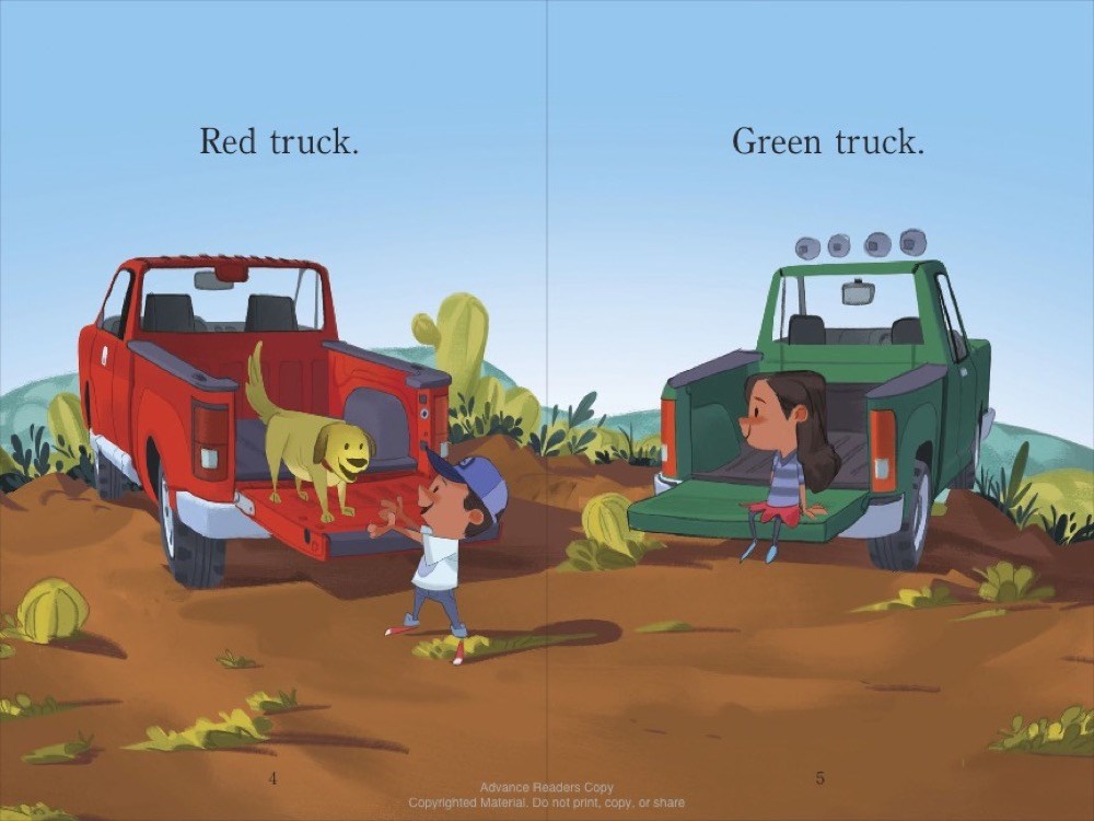 Go, Go, Trucks! (Step into Reading)