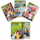 Ballpark Mysteries: The Dugout boxed set (books 1-4): The Fenway Foul-Up, The Pinstripe Ghost, The L.A. Dodger, The Astro Outlaw