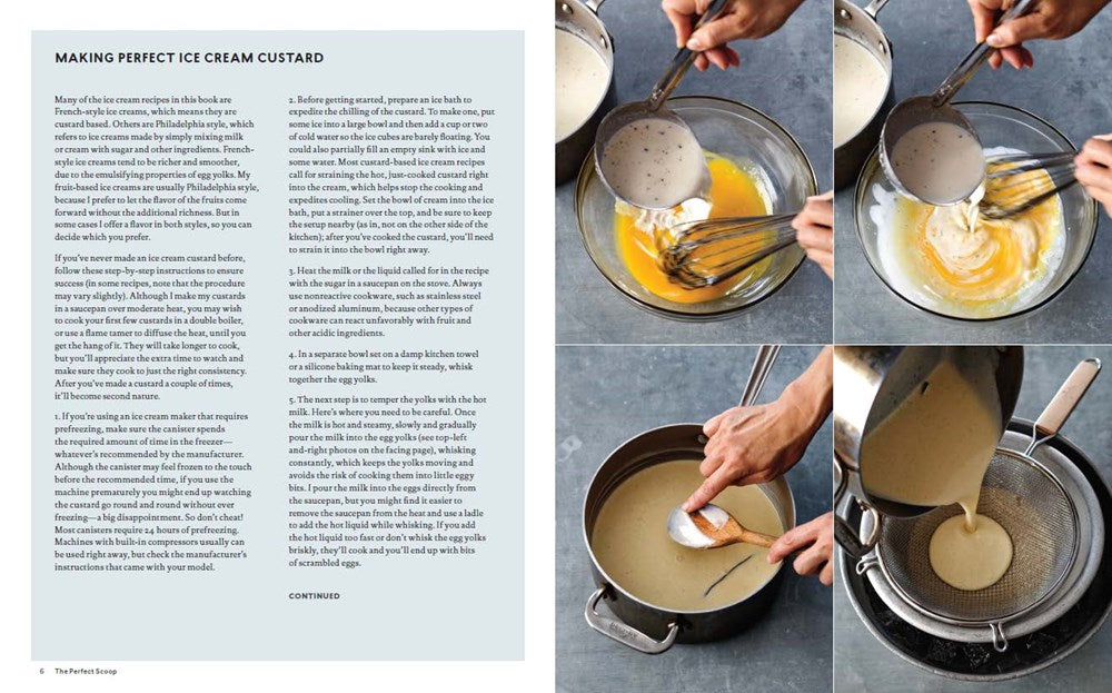 The Perfect Scoop, Revised and Updated: 200 Recipes for Ice Creams, Sorbets, Gelatos, Granitas, and Sweet Accompaniments[A Cookbook]
