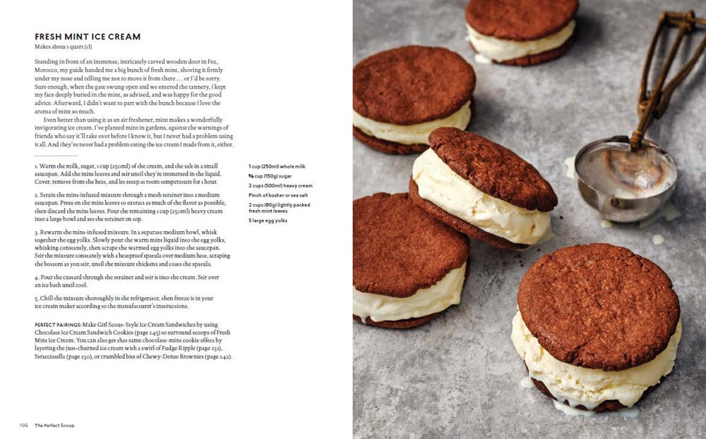 The Perfect Scoop, Revised and Updated: 200 Recipes for Ice Creams, Sorbets, Gelatos, Granitas, and Sweet Accompaniments[A Cookbook]