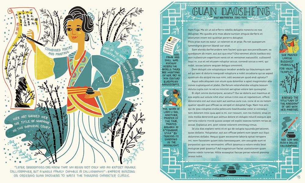 Women in Art: 50 Fearless Creatives Who Inspired the World (Women in Science)