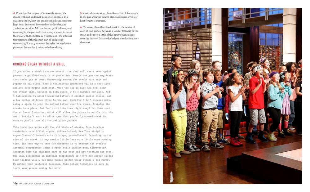 MasterChef Junior Cookbook: Bold Recipes and Essential Techniques to Inspire Young Cooks