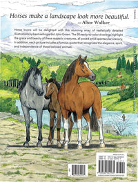 The Horse Lovers' Coloring Book (Dover Animal Coloring Books)