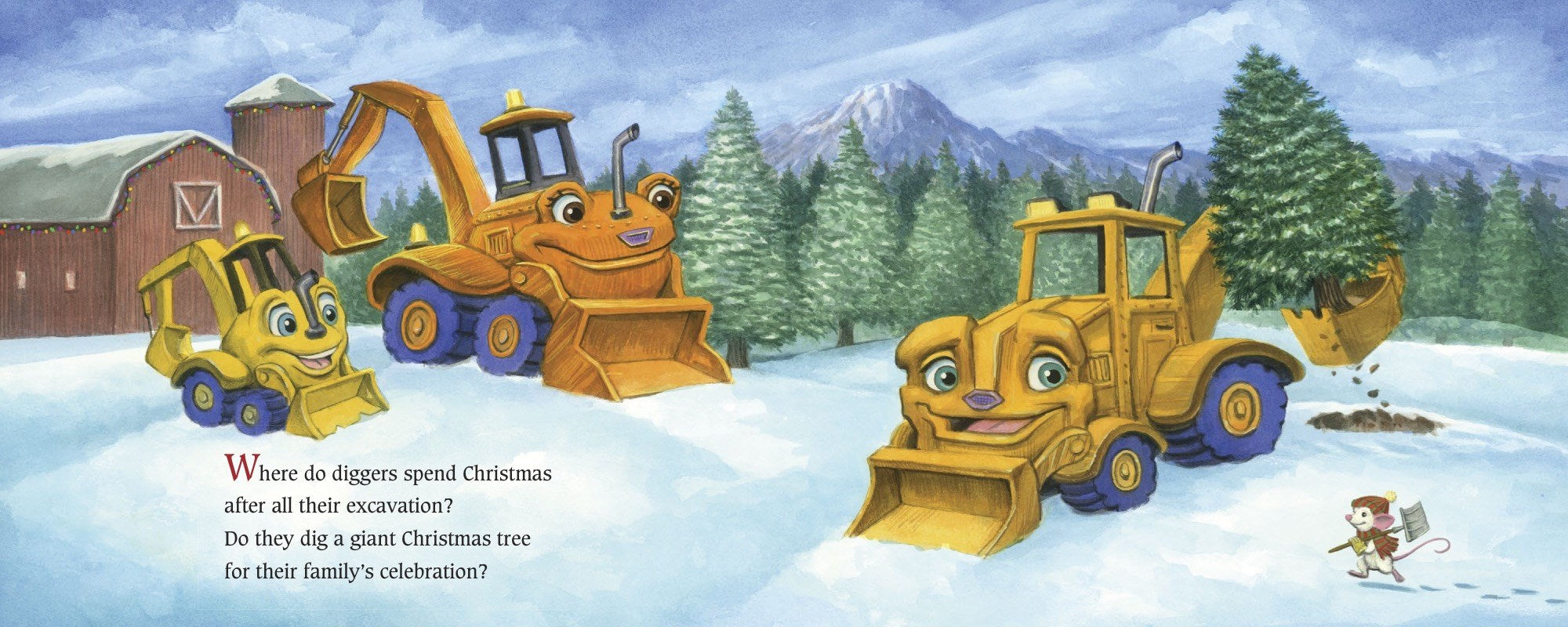 Where Do Diggers Celebrate Christmas? (Where Do...Series)