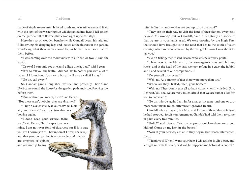 The Hobbit: Illustrated Edition: An Illustrated Edition of Tolkien's Classic Epic Fantasy Adventure