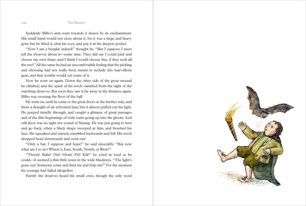 The Hobbit: Illustrated Edition: An Illustrated Edition of Tolkien's Classic Epic Fantasy Adventure