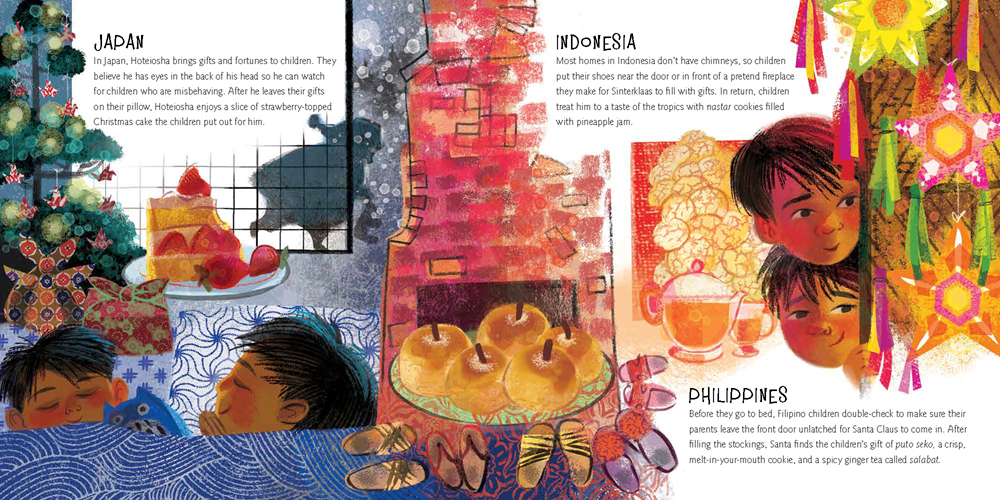 A World of Cookies for Santa: Follow Santa's Tasty Trip Around the World: A Christmas Holiday Book for Kids
