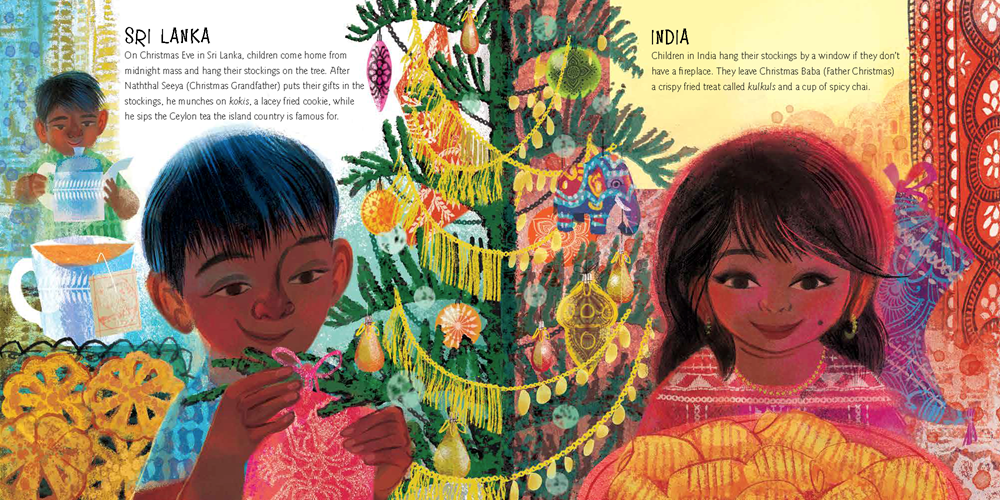 A World of Cookies for Santa: Follow Santa's Tasty Trip Around the World: A Christmas Holiday Book for Kids