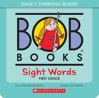 Bob Books - Sight Words First Grade Box Set | Phonics, Ages 4 and up, First Grade, Flashcards (Stage 2: Emerging Reader)