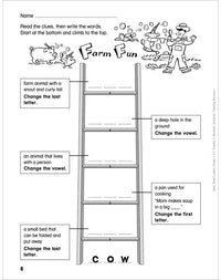 Daily Word Ladders: Grades 1-2