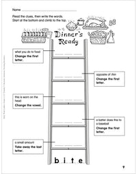 Daily Word Ladders: Grades 1-2