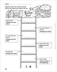 Daily Word Ladders: Grades 1-2