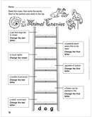 Daily Word Ladders: Grades 1-2