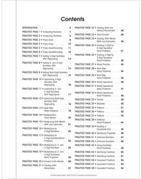 100 Math Practice Pages: Grade 4