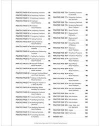 100 Math Practice Pages: Grade 4