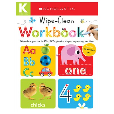 Kindergarten Wipe-Clean Workbook: Scholastic Early Learners (Wipe-Clean Workbook)