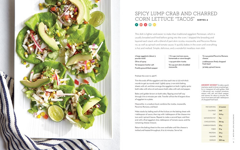 Skinnytaste Fast and Slow: Knockout Quick-Fix and Slow Cooker Recipes: A Cookbook