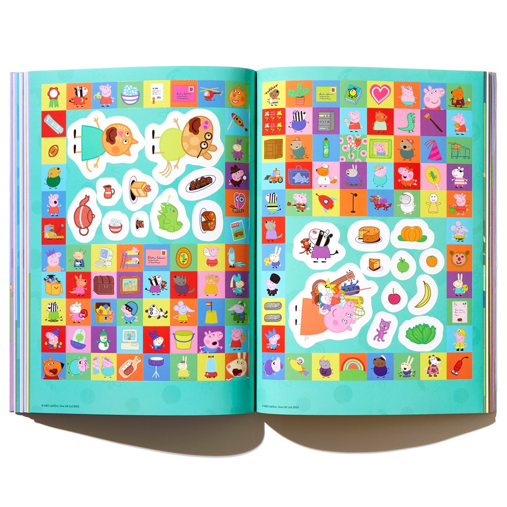 Peppa Pig Super Sticker Book: Over 1000 Stickers & 8 Posters