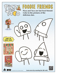 Pizza and Taco: Who's the Best?: (A Graphic Novel)