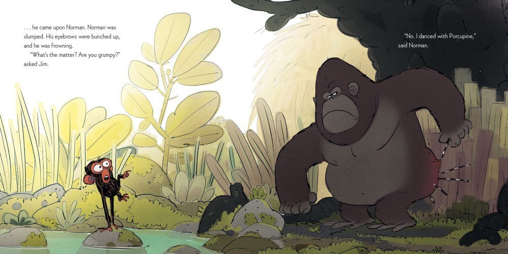 Grumpy Monkey Board Book