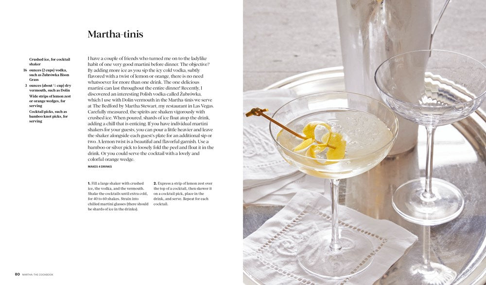 Martha: The Cookbook: 100 Favorite Recipes, with Lessons and Stories from My Kitchen