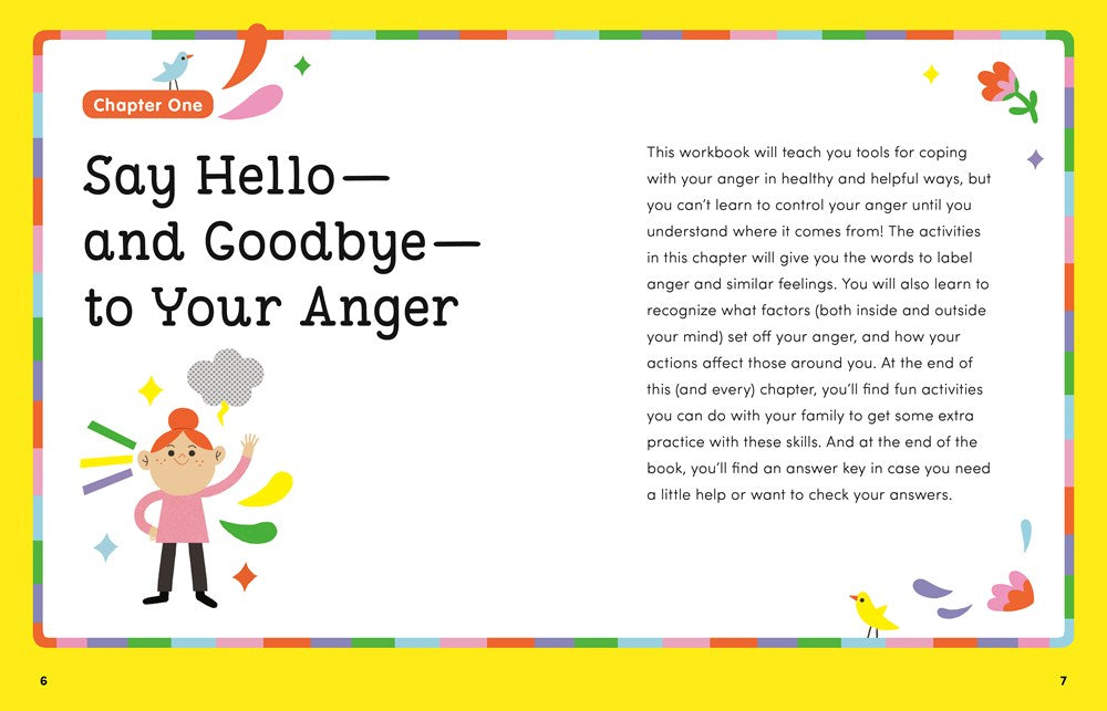 Anger Management Skills Workbook for Kids: 40 Awesome Activities to Help Children Calm Down, Cope, and Regain Control