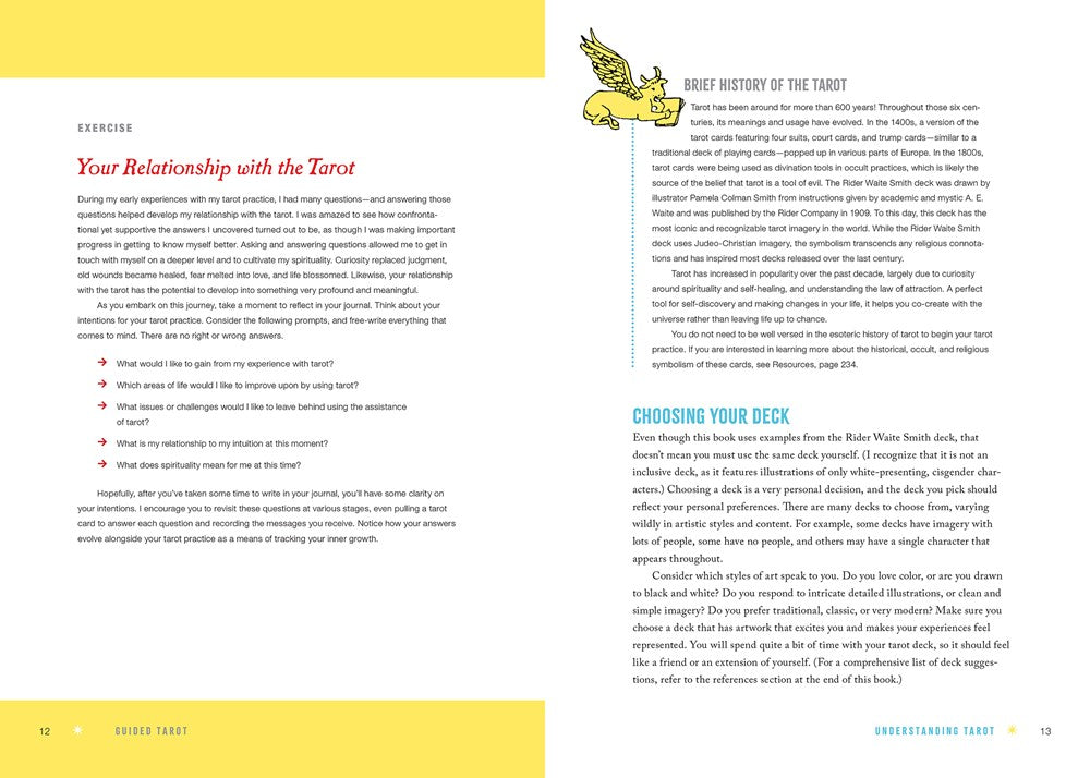 Guided Tarot: A Beginner's Guide to Card Meanings, Spreads, and Intuitive Exercises for Seamless Readings (Guided Metaphysical Readings)