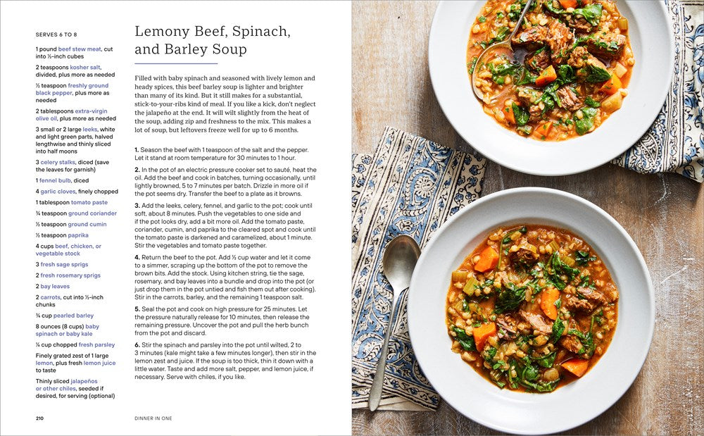 Dinner in One: Exceptional & Easy One-Pan Meals: A Cookbook