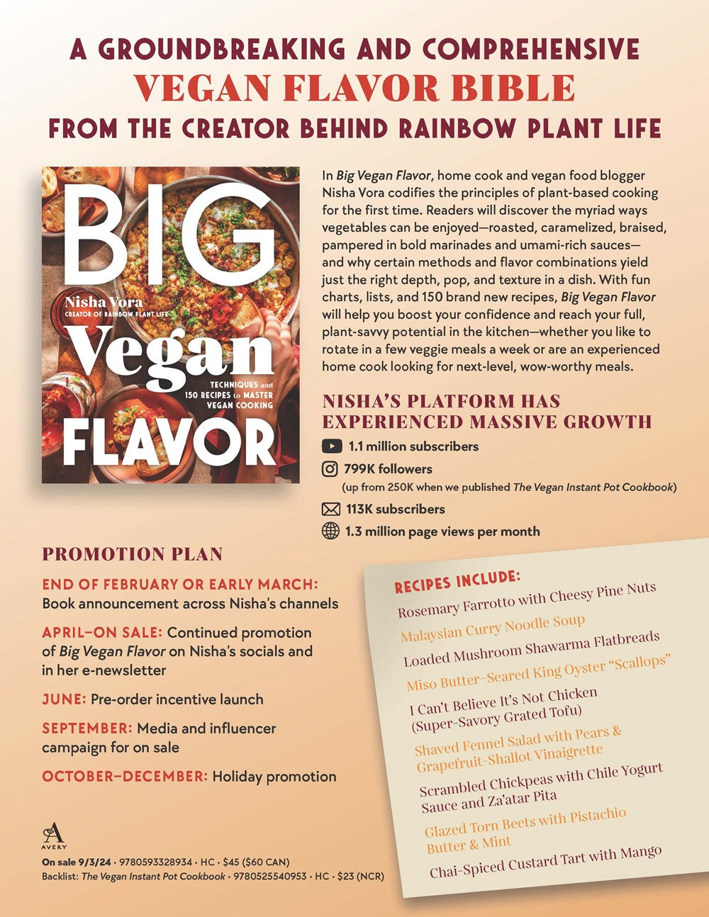 Big Vegan Flavor: Techniques and 150 Recipes to Master Vegan Cooking