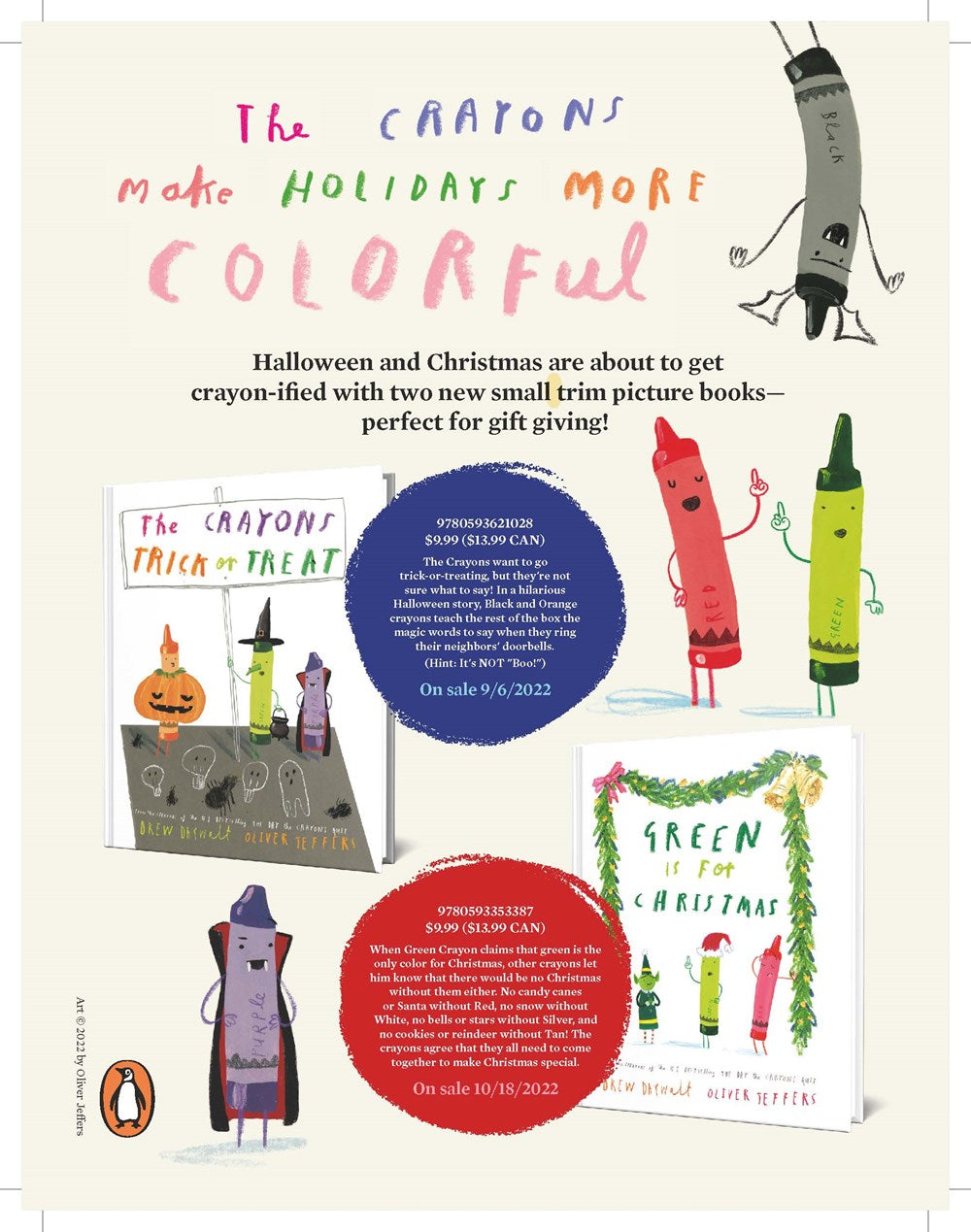 Green Is for Christmas (The Crayons Celebrate)