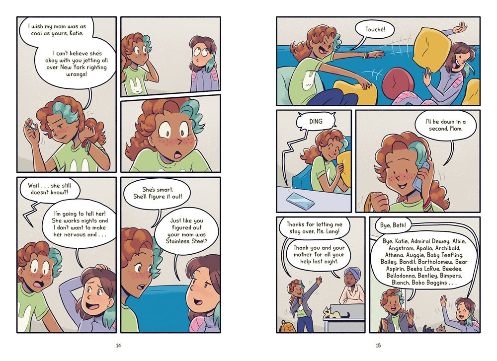 Katie the Catsitter 3: Secrets and Sidekicks: (A Graphic Novel)