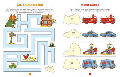 Richard Scarry's Big Busy Sticker & Activity Book