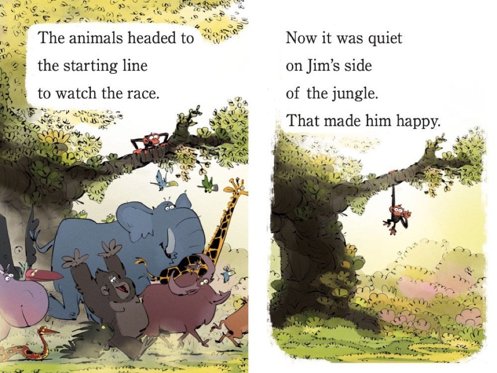 Grumpy Monkey Ready, Set, Bananas! (Grumpy Monkey Step Into Reading)