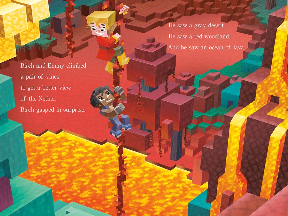 Escape from the Nether! (Minecraft) (Step into Reading)