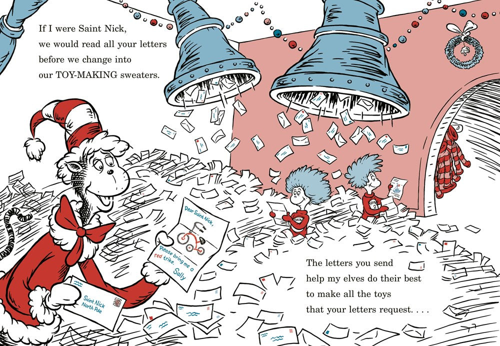 If I Were Saint Nick---by the Cat in the Hat: A Christmas Story (Beginner Books)